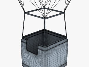 hot air balloon v 1 3D Model
