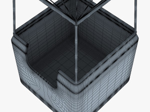hot air balloon v 1 3D Model