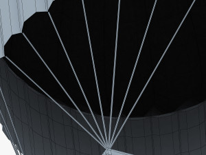 hot air balloon v 1 3D Model