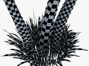 palm tree v 2 3D Model
