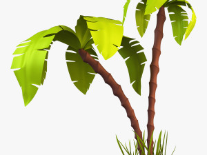 palm tree v 3 3D Model