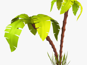 palm tree v 3 3D Model