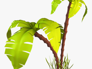 palm tree v 3 3D Model