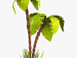 palm tree v 3 3D Model