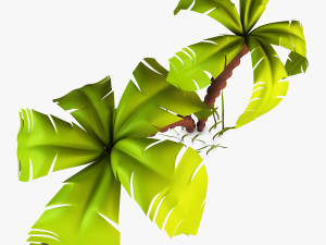 palm tree v 3 3D Model