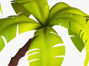 palm tree v 3 3D Model