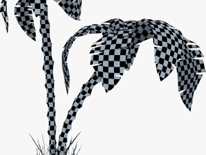 palm tree v 3 3D Model