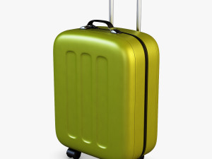 suitcase green v 1 3D Model