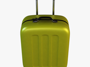 suitcase green v 1 3D Model