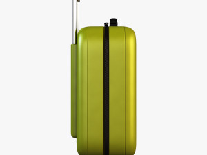 suitcase green v 1 3D Model