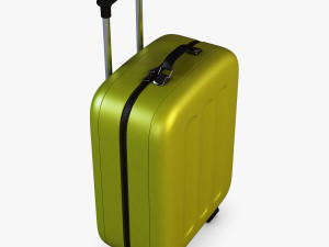 suitcase green v 1 3D Model