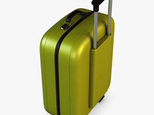 suitcase green v 1 3D Model