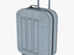 suitcase green v 1 3D Model