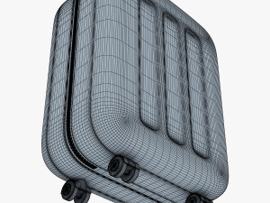 suitcase green v 1 3D Model