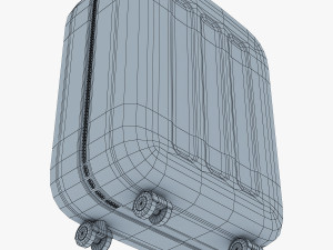 suitcase green v 1 3D Model