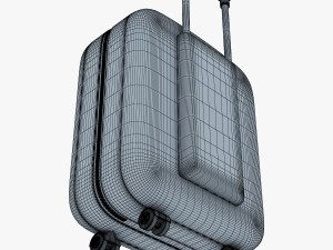 suitcase green v 1 3D Model