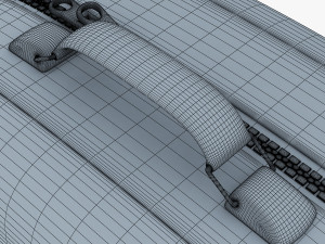 suitcase green v 1 3D Model