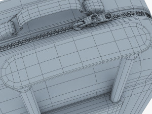 suitcase green v 1 3D Model