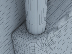 suitcase green v 1 3D Model