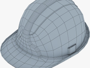 hard hat yellow v 1 Modelo 3D