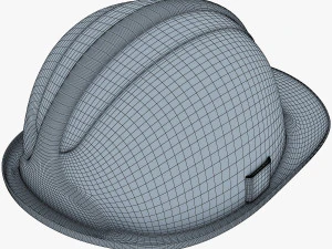 hard hat yellow v 1 3D Model
