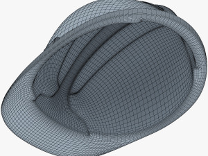 hard hat yellow v 1 Modelo 3D