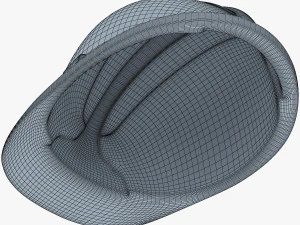 hard hat yellow v 1 3D Model