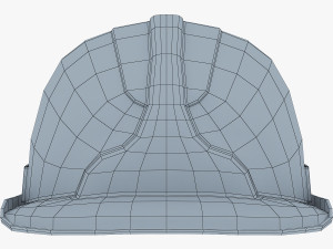 hard hat yellow v 1 Modelo 3D