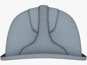 hard hat yellow v 1 3D Model