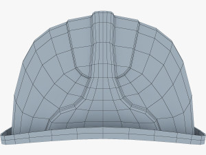 hard hat yellow v 1 Modelo 3D