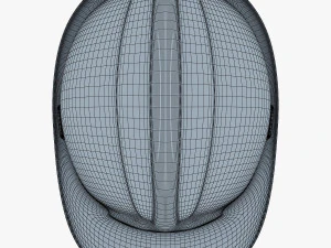 hard hat yellow v 1 3D Model