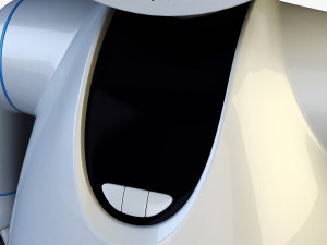 pakati robot assistant white 3D Model