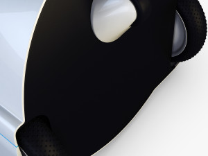 pakati robot assistant white 3D Model