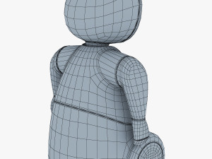pakati robot assistant white 3D Model