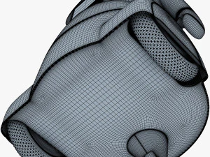 pakati robot assistant white 3D Model