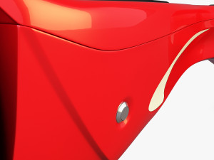 hx x1 high red 3D Model