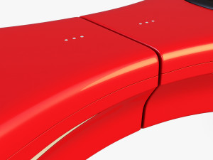 hx x1 high red 3D Model
