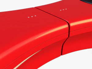hx x1 high red 3D Model