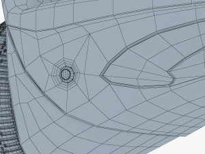 hx x1 high red 3D Model