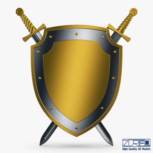 coat of arms v 3 Modelo 3D .c4d .max .obj .3ds .fbx .stl .blend 