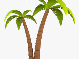 palm tree v 4 3D Model