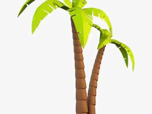 palm tree v 4 3D Model