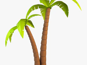 palm tree v 4 3D Model