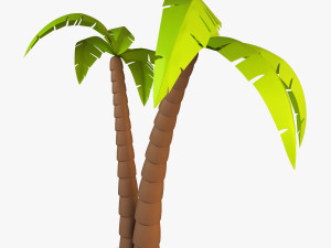 palm tree v 4 Modèle 3D