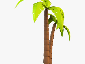 palm tree v 4 3D Model