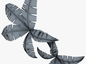 palm tree v 4 Modèle 3D