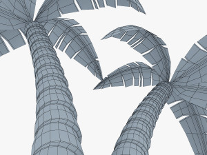 palm tree v 4 Modèle 3D