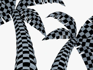palm tree v 4 3D Model