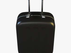 suitcase black v 1 3D Model