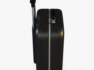 suitcase black v 1 3D Model